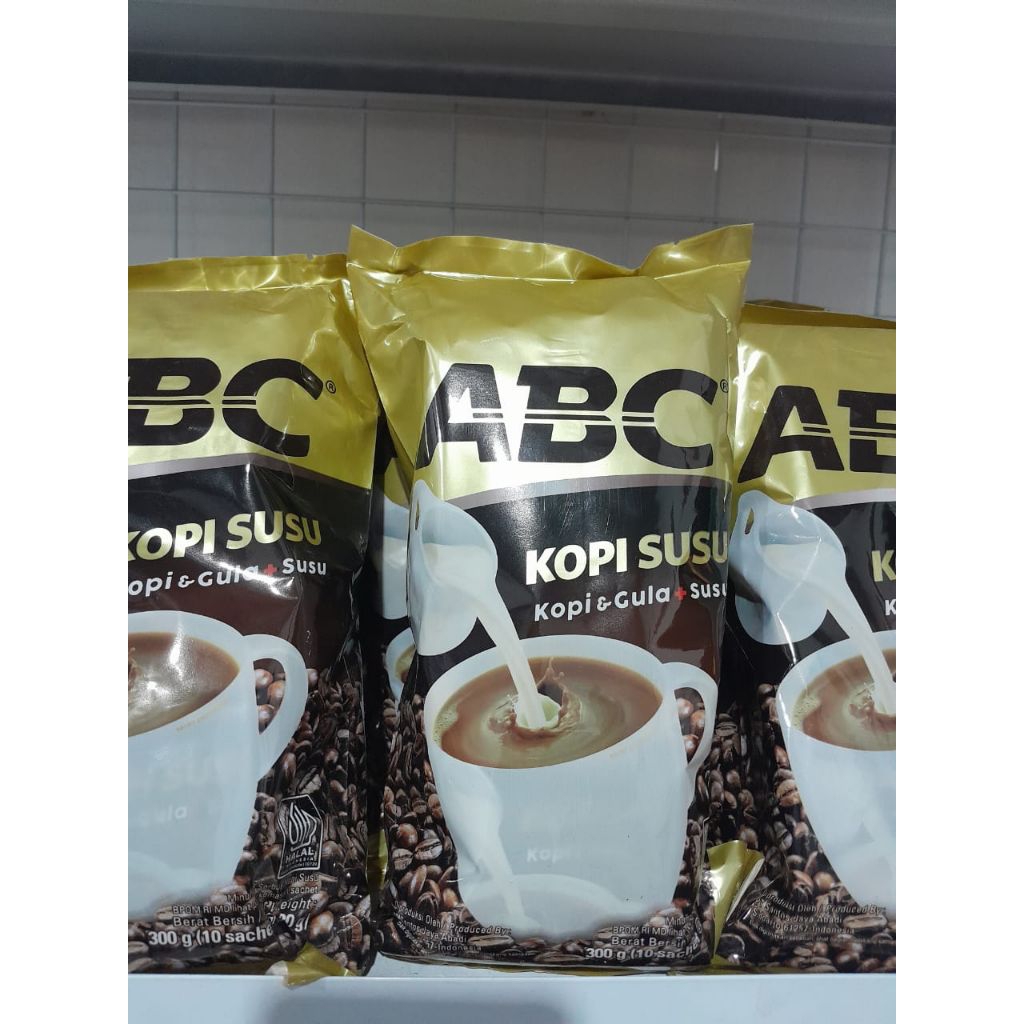 

ABC Kopi Susu 300gr isi10 sachet