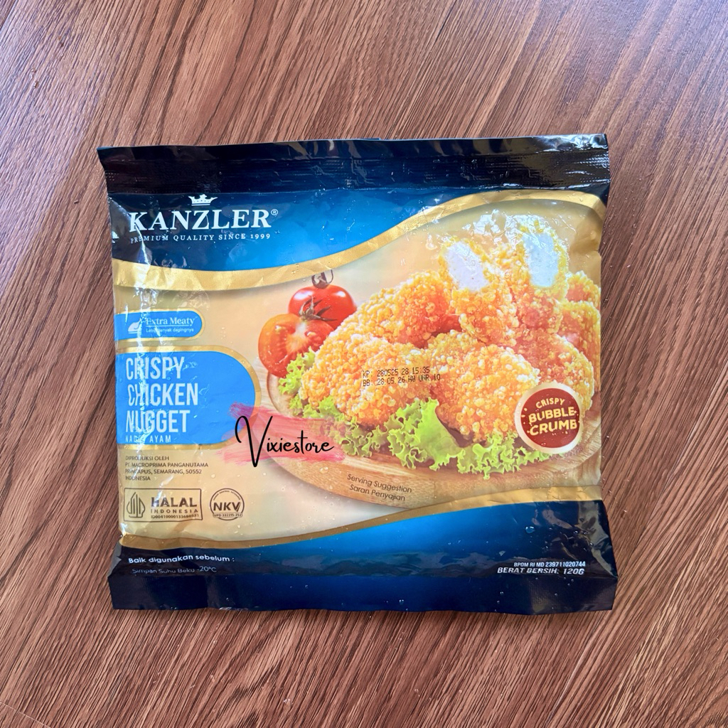 

Kanzler Crispy Chicken Nugget Naget Ayam 120gr