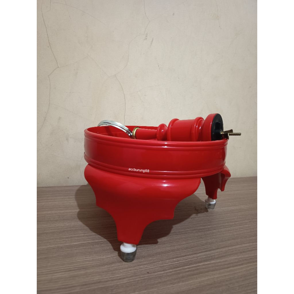 Tebok PVC Kaki Karet Sangkar Besi