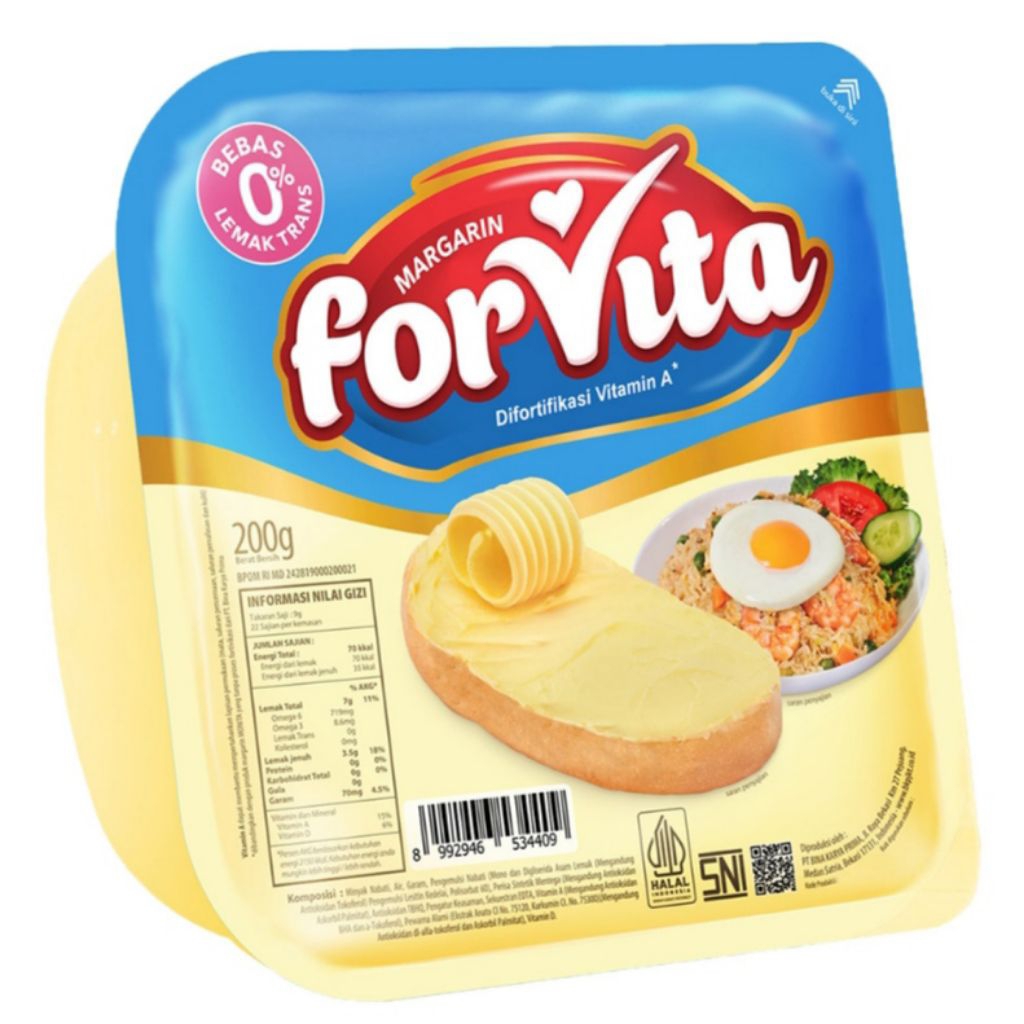 

ForVita Margarine Cup 200gr