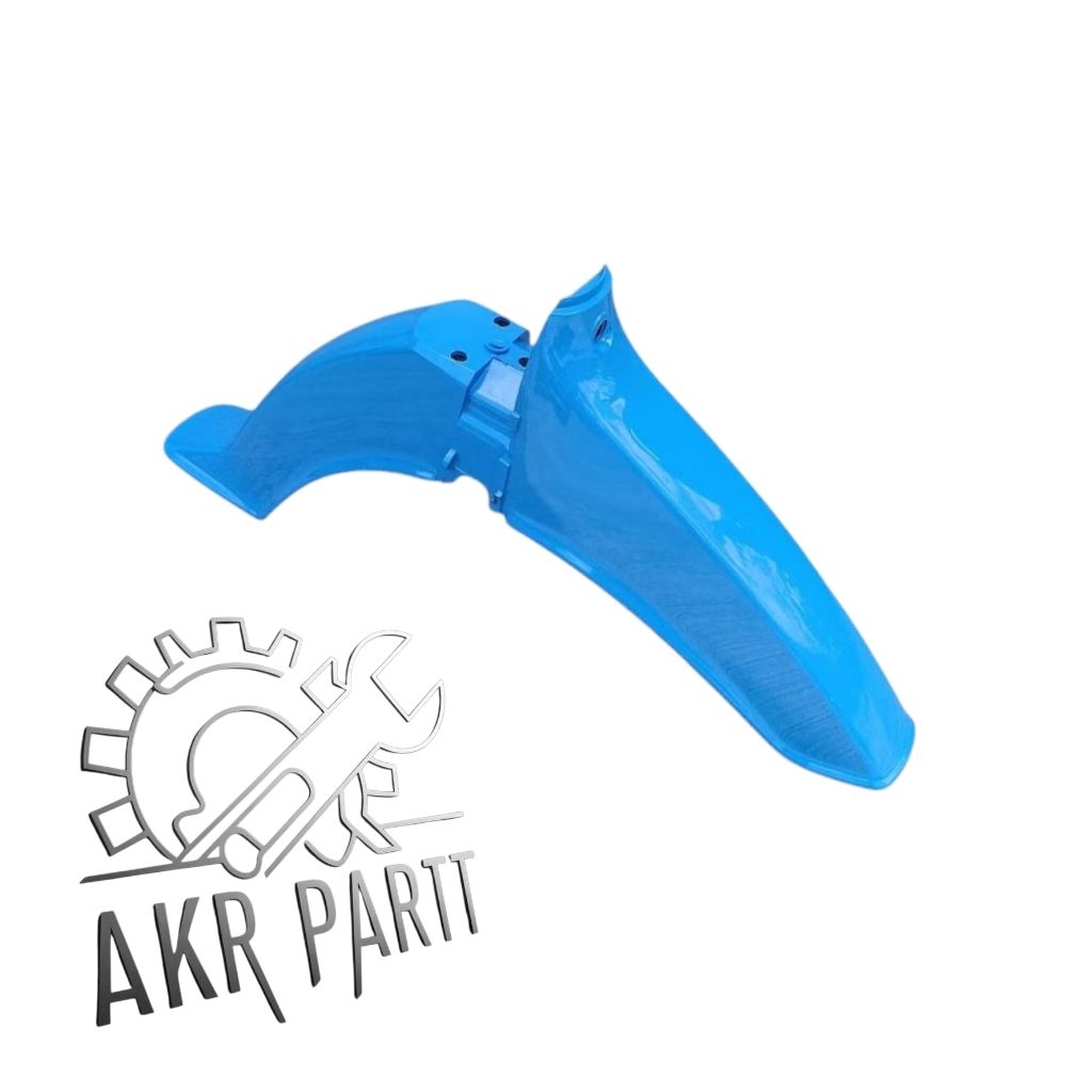 Spakbor Depan Suzuki RC 100 Bravo biru