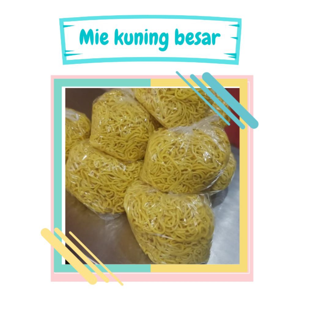 

Mie kuning Basah
