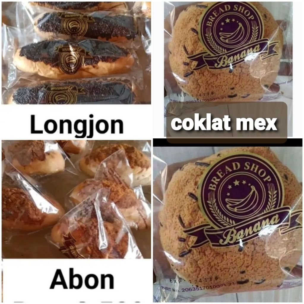

Roti coffe Banana(coklat mexico)
