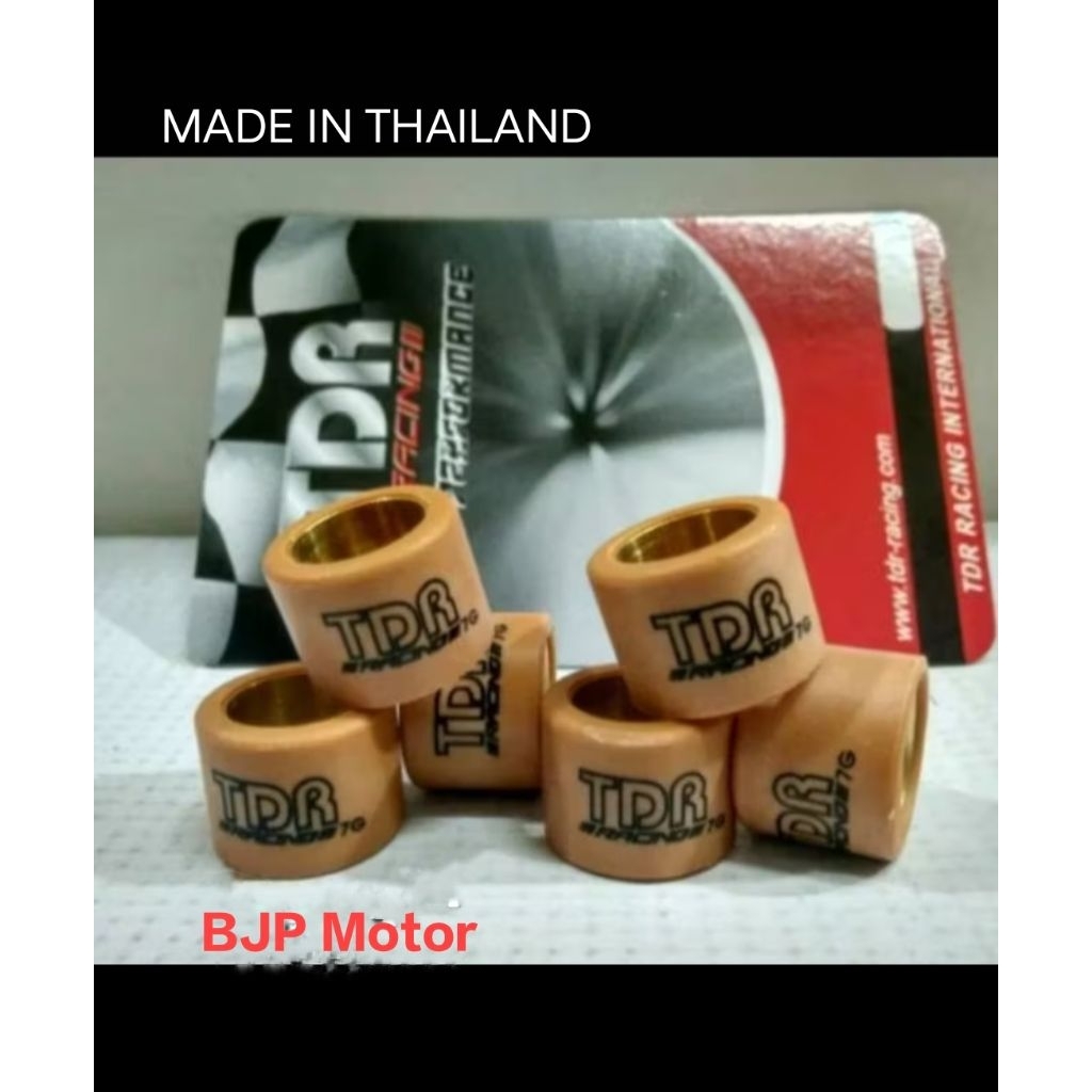Roller TDR RACING 5TL MIO SPORTY SOUL KVY BEAT KARBU KVB VARIO ukuran 7 gr sampai 12 gr Made In Thai