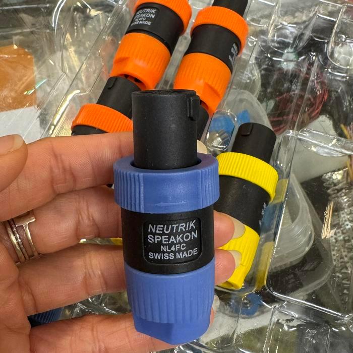 Jack spicon jek spicon jak spicon jack speakon neutrix