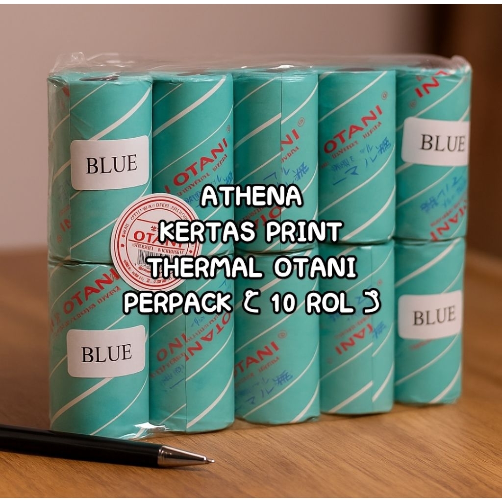 

04 otani 57x30 kertas print thermal struk kasir perpak ( 10 rol )