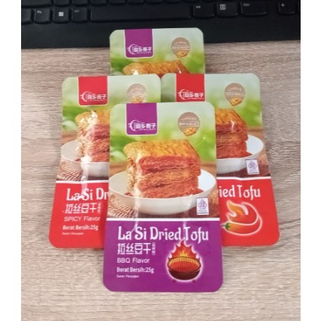 

LA SI DRIED TOFU BBQ FLAVOR 25GR (1 PCS)