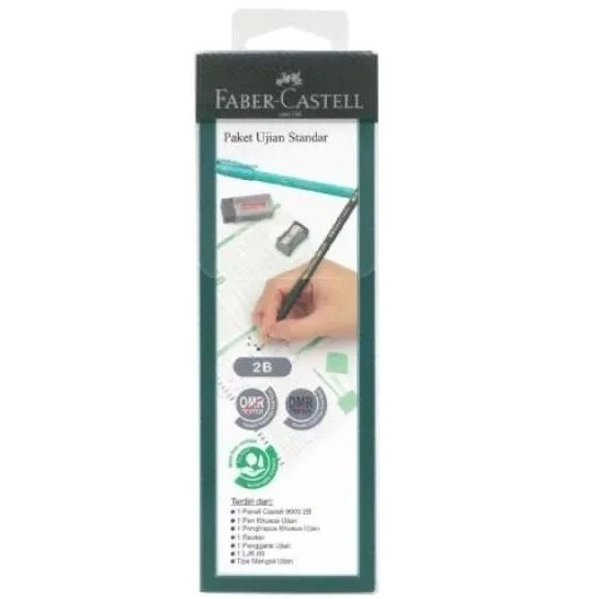 

FABER CASTELL - PAKET UJIAN EBTA SPMB STANDAR/ PAKET SET ALAT TULIS (119056)