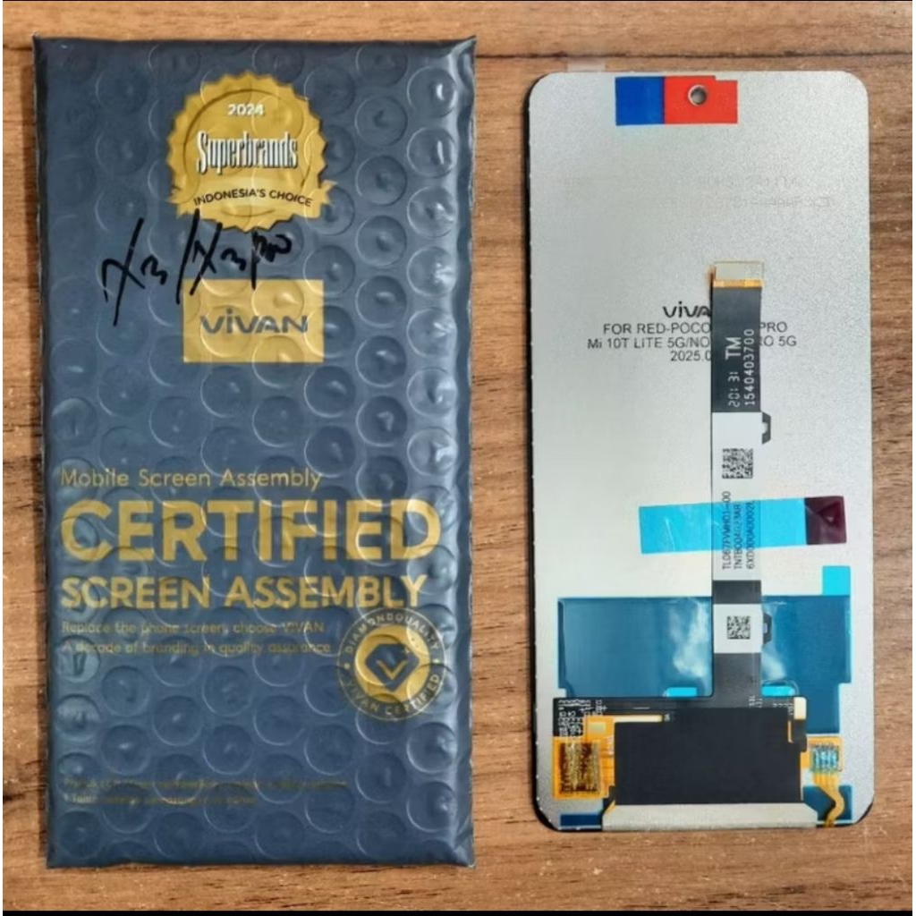 LCD TS FULLSET P0C0 X3/X3 PRO/X3 NFC/NOTE 9 PRO 5G/MI 10T LITE 5G HITAM