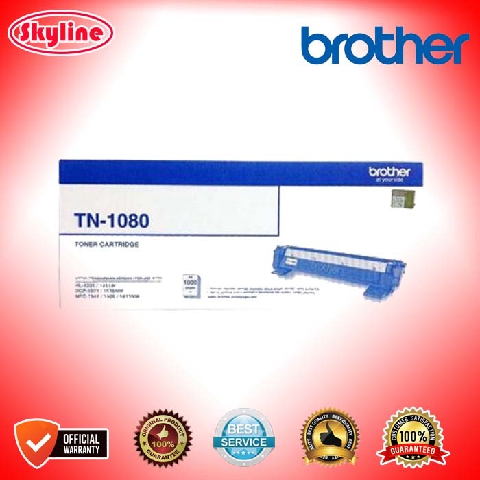Tinta Toner Brother TN-1080 Black TN 1080 TN1080 Original Produk