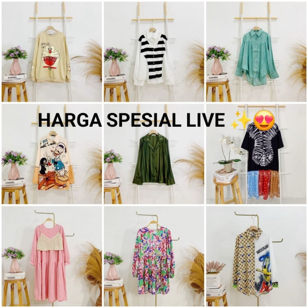 Vintage Blouse / Kemeja Import