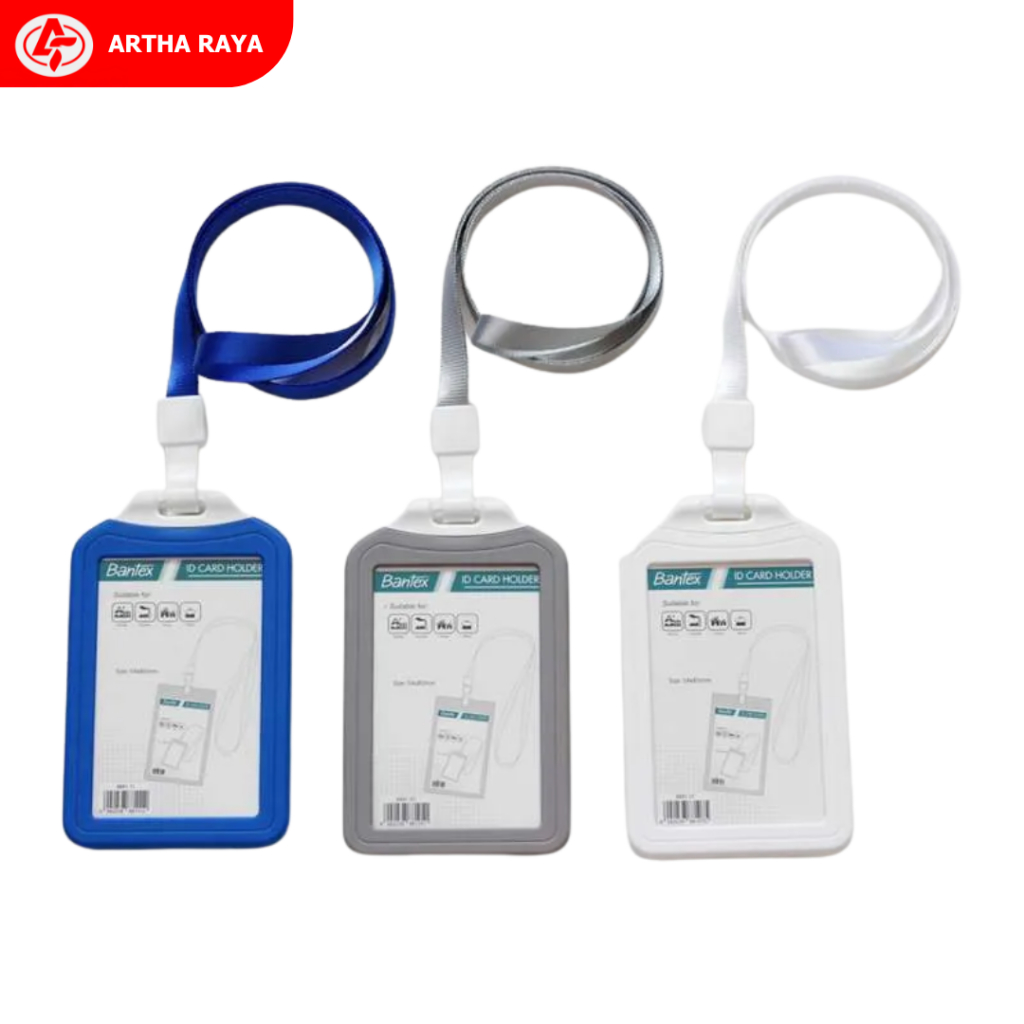 

Bantex ID CARD Double Side / Depan-Belakang Tali