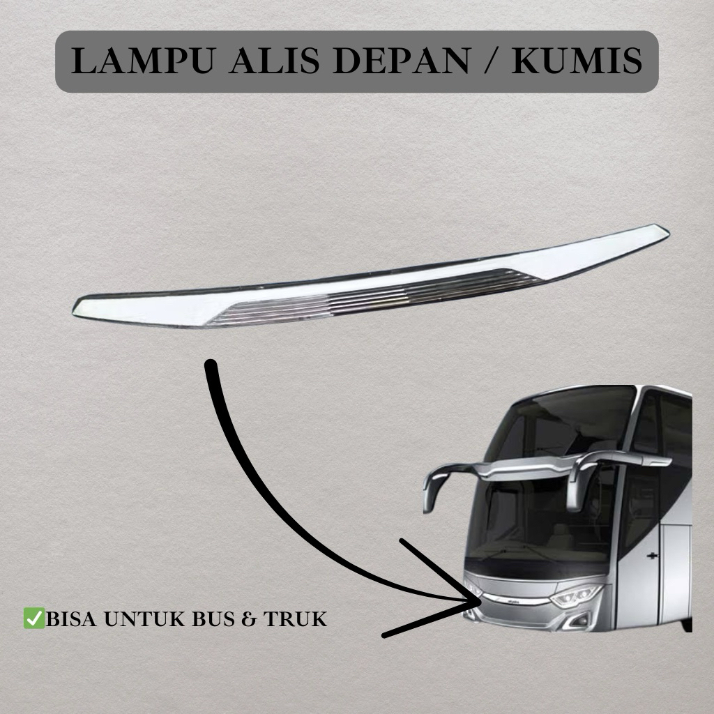 Lampu Kabut Jetbus 3 // Lampu Kumis // Lampu Bemper Depan untuk Bus dan Truk
