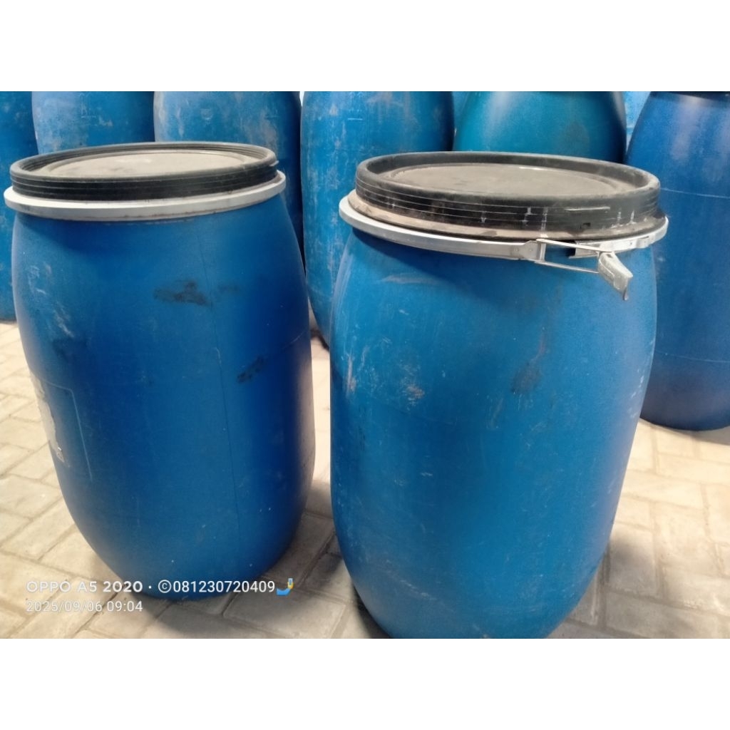 drum/tong plastik fermentasi120liter