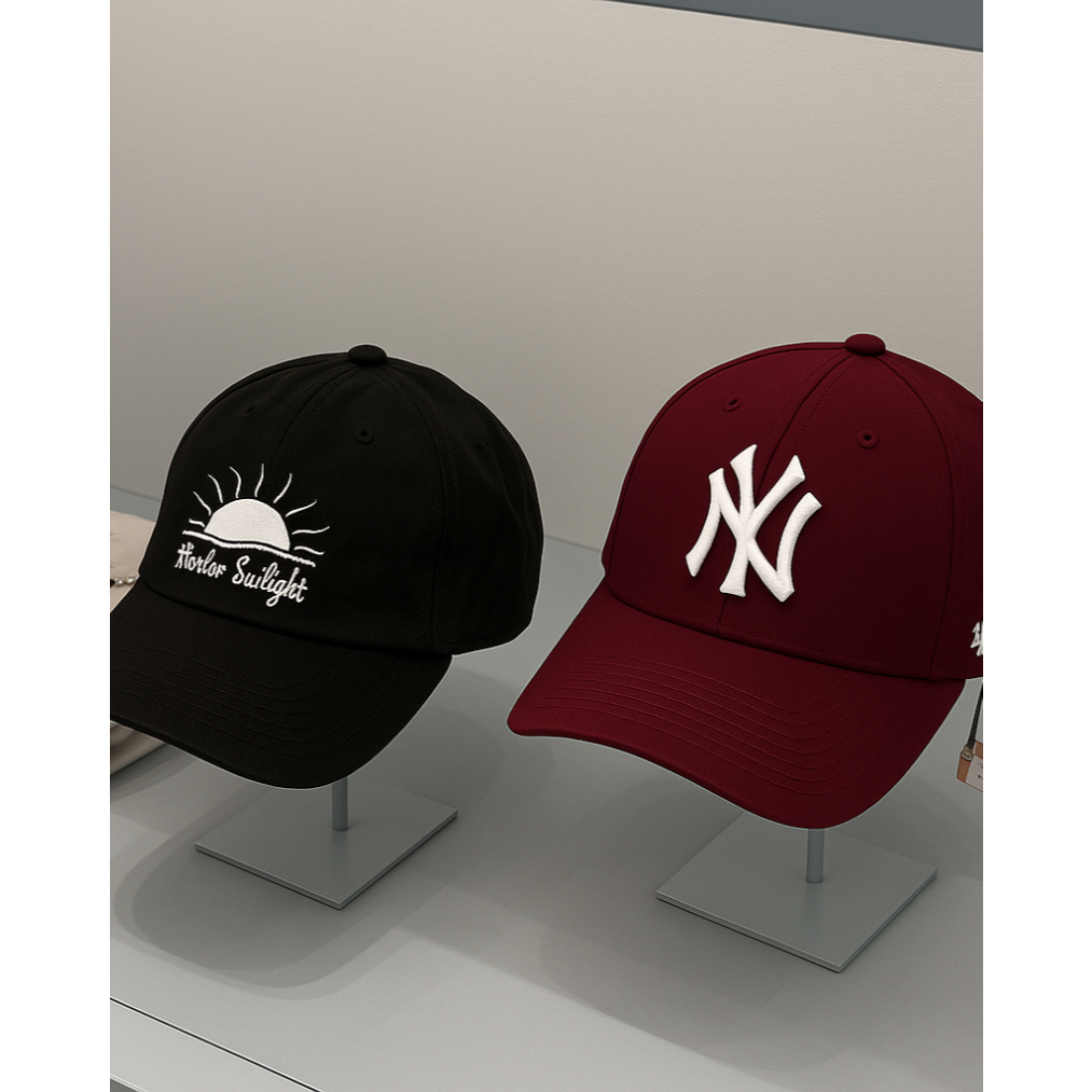 Topi Taehyung & Jungkook BTS – Baseball Cap Bordir Unisex