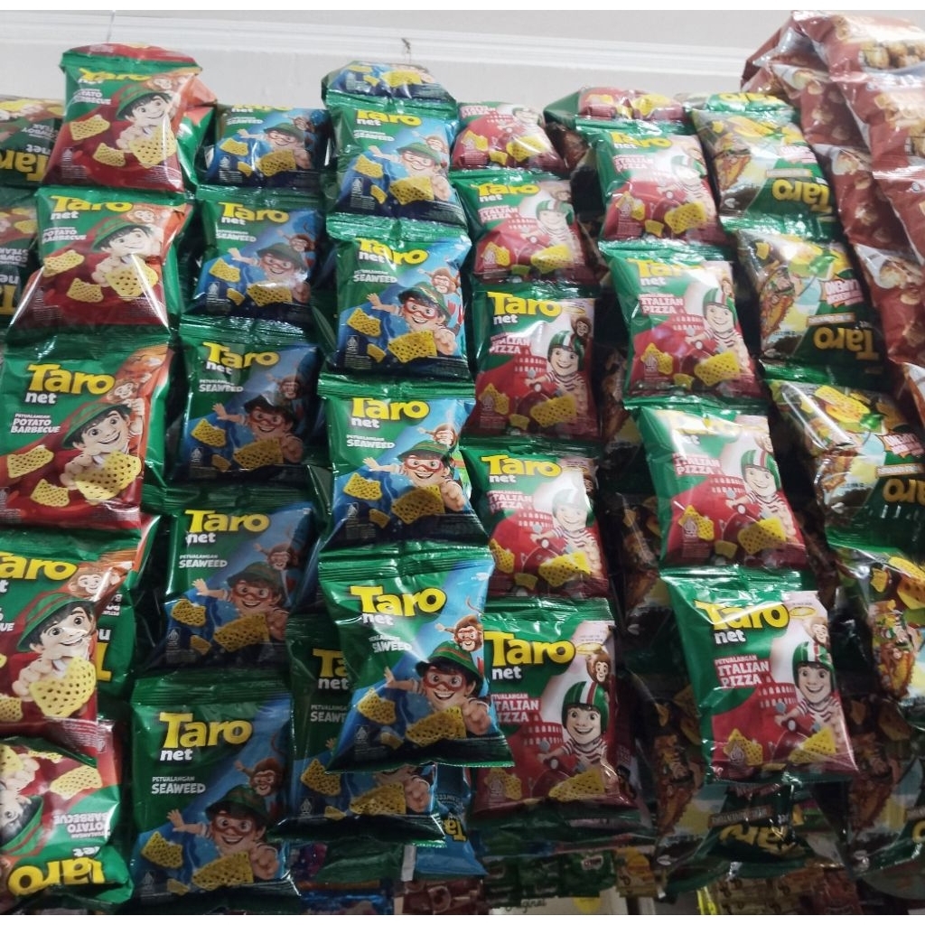 

Taro Net Petualangan 220 gr ( 10 Pcs x 22 gr ) Per Renceng