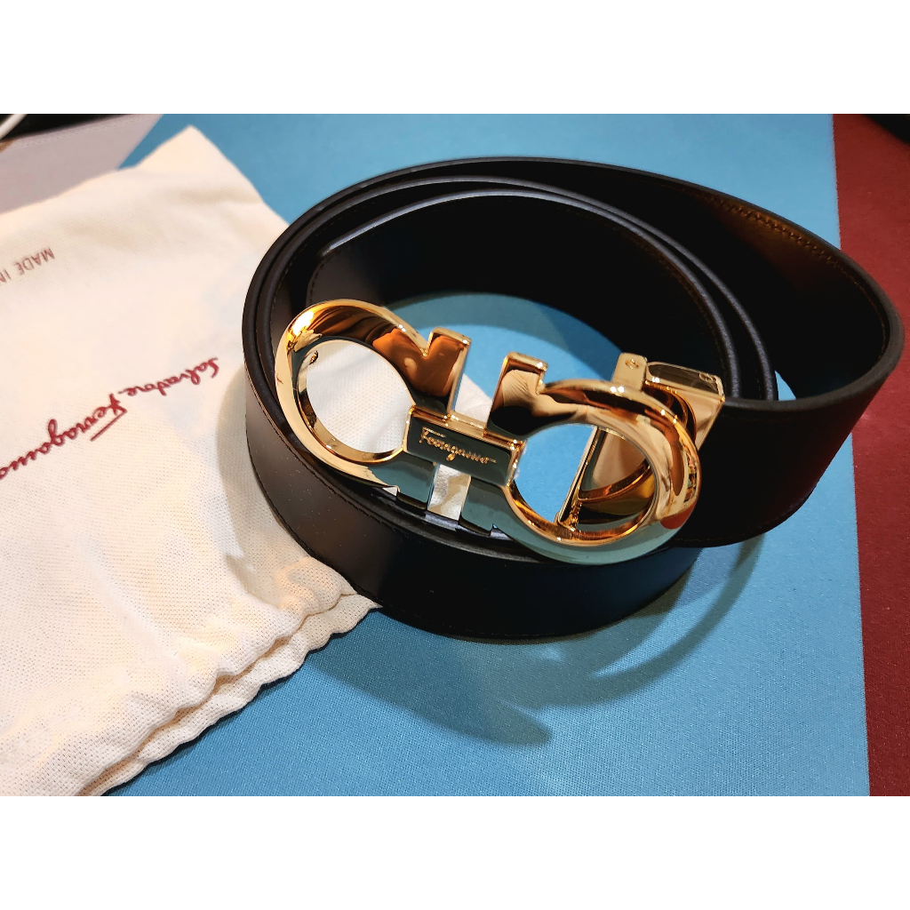 Sabuk /  Ikat Pinggang SALVATORE FERRAGAMO GANCINI BELT 100% original, authentic ex store indo