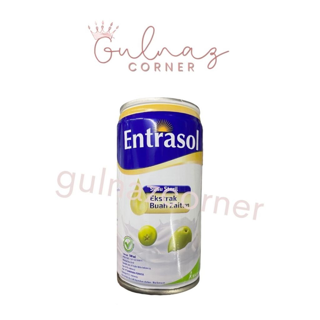 

ENTRASOL CAN SUSU STERIL EKSTRAK ZAITUN 180 ML