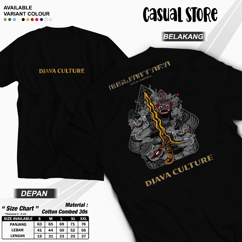 Kaos JAVA CULTURE | KAOS DISTRO  | Kaos INDONESIA CULTURE java legend pria Wanita