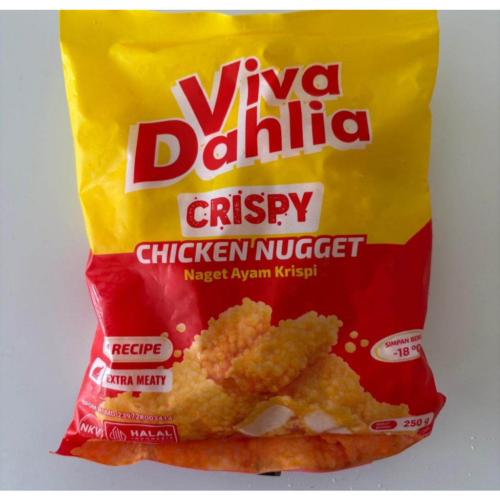 

VIVA DAHLIA NUGGET AYAM CRISPY 250 gr