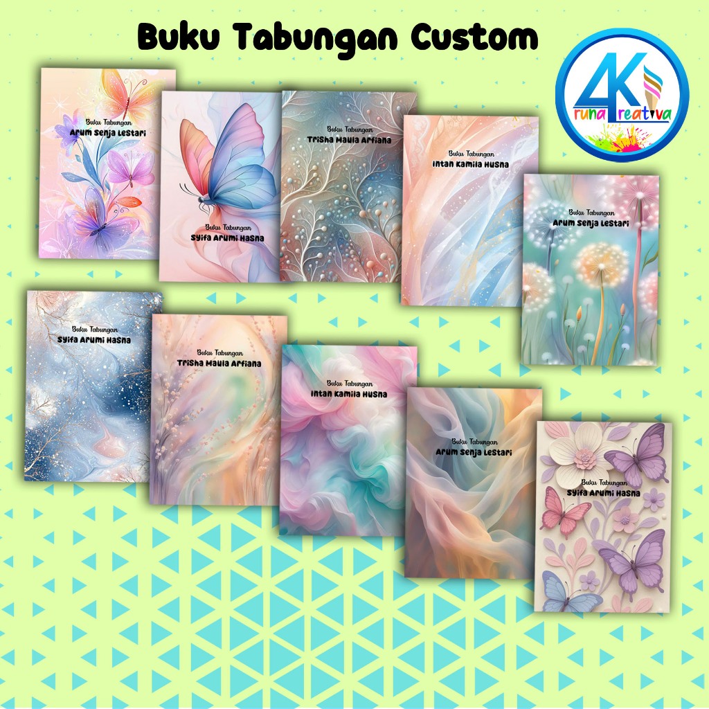 

Arunakreativa Buku Tabungan Custom 201-210