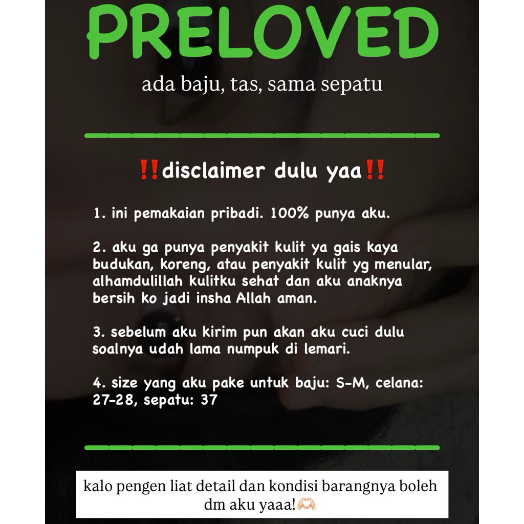 Preloved baju by yaya