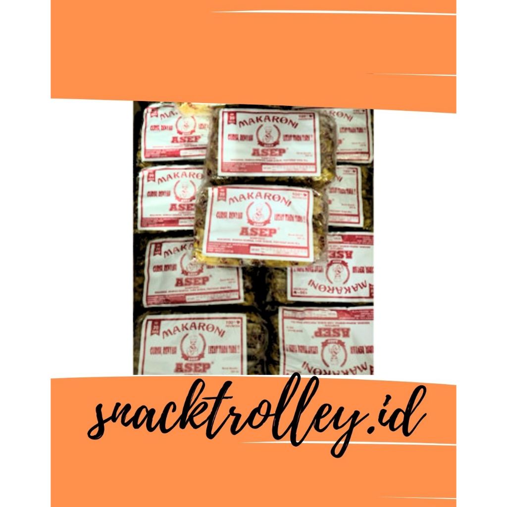

MAKARONI ASEP 20 PCS - Snack Makaroni - Makaroni Asep Pedas Asin