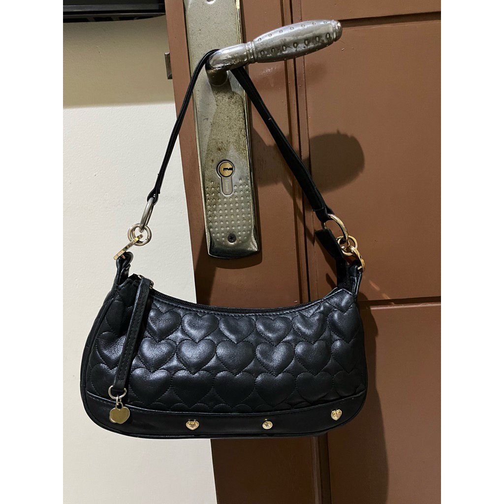 Tas Preloved Shoulder Bag Tas Ketek Kulit Asli Lovecat