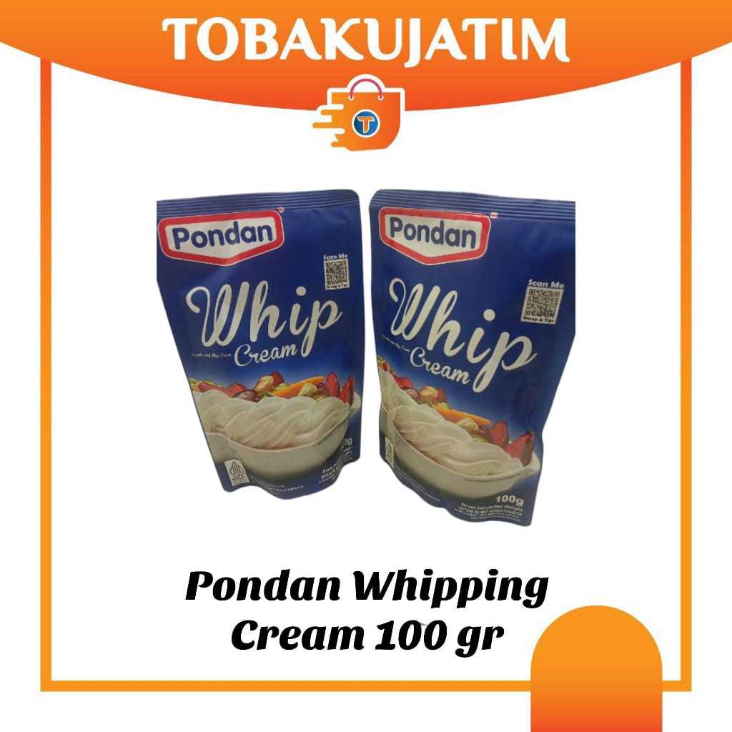 

Pondan Whip Cream Bubuk 100gr