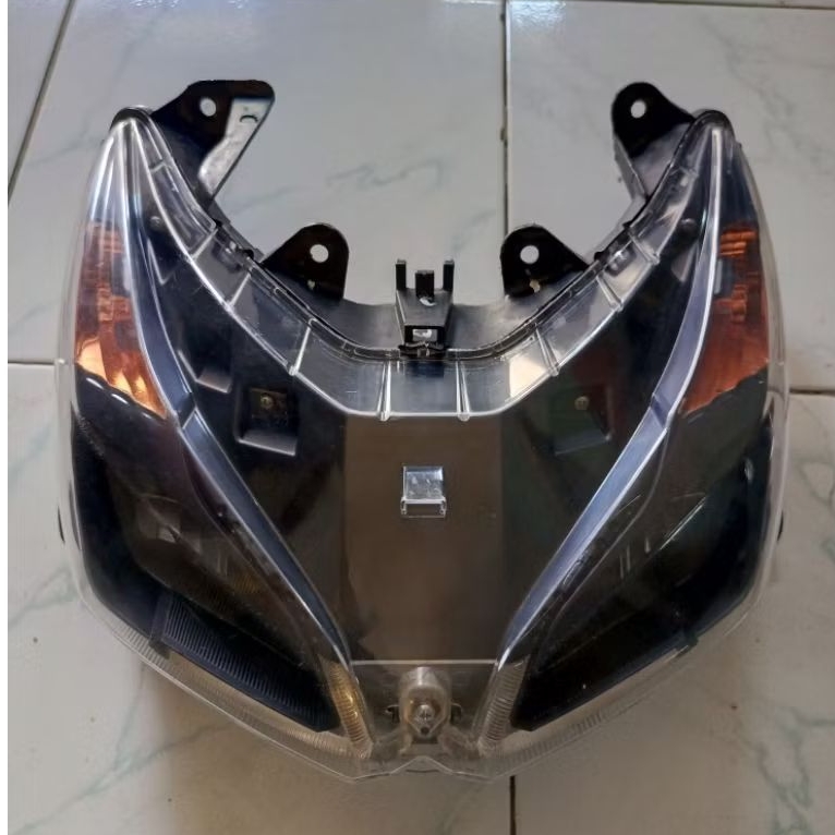 Headlamp Reflektor Lampu depan Honda Vario 110 FI Custom Soket 7 Stater kasar