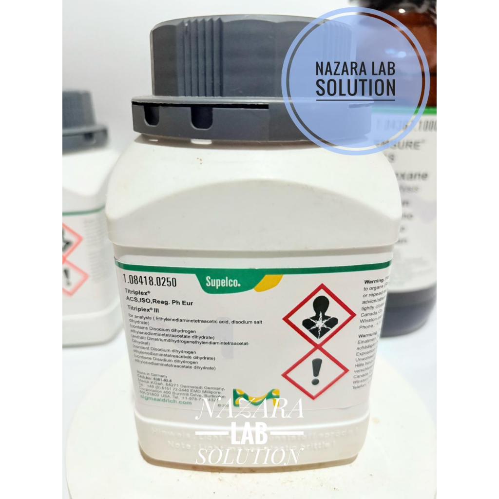 TITRIPLEX III MERCK 108418 / EDTA / Disodium Edta / Na2Edta 250GR