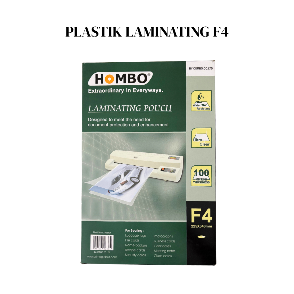 

Plastik Laminating Hombo F4