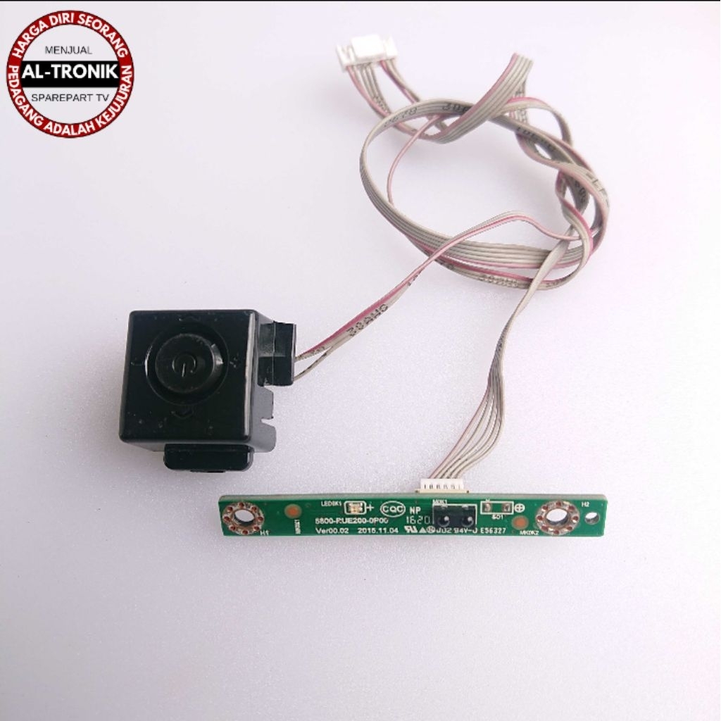 SENSOR DAN TOMBOL TV LED TOSHIBA 32 INCH MODEL 32L1600VJ MODUL IR RECEIVER MANUAL 32L1600