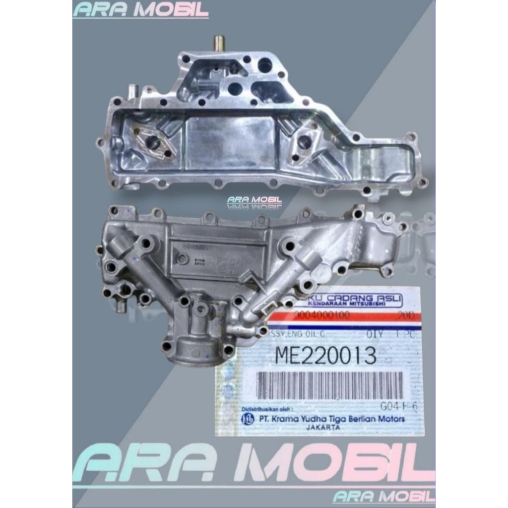COVER OIL COOLER tutup papan elemen oli kuler culer coler ASLI ORIGINAL MITSUBISHI PS CANTER HD HDX 