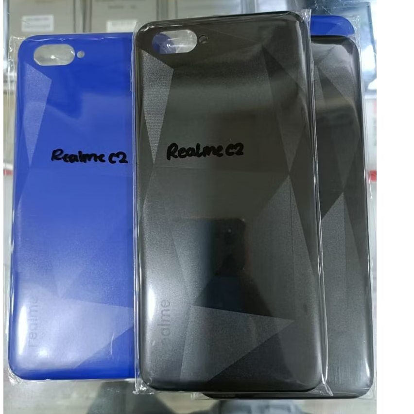 REALME C2 HOUSING CASING KESING KASING BACK DOOR TUTUP BELAKANG REALME C2