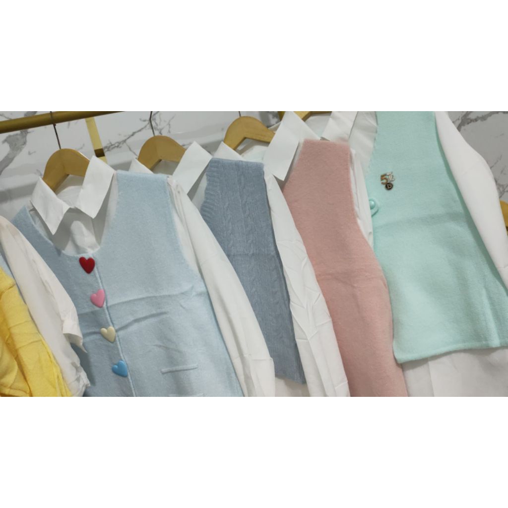 baju vest rajut