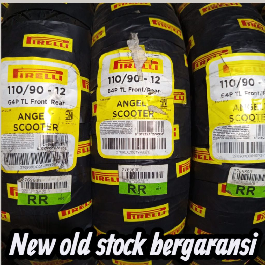 Ban Pirelli Angel Scooter 110/90-12 | New Old Stock Bergaransi