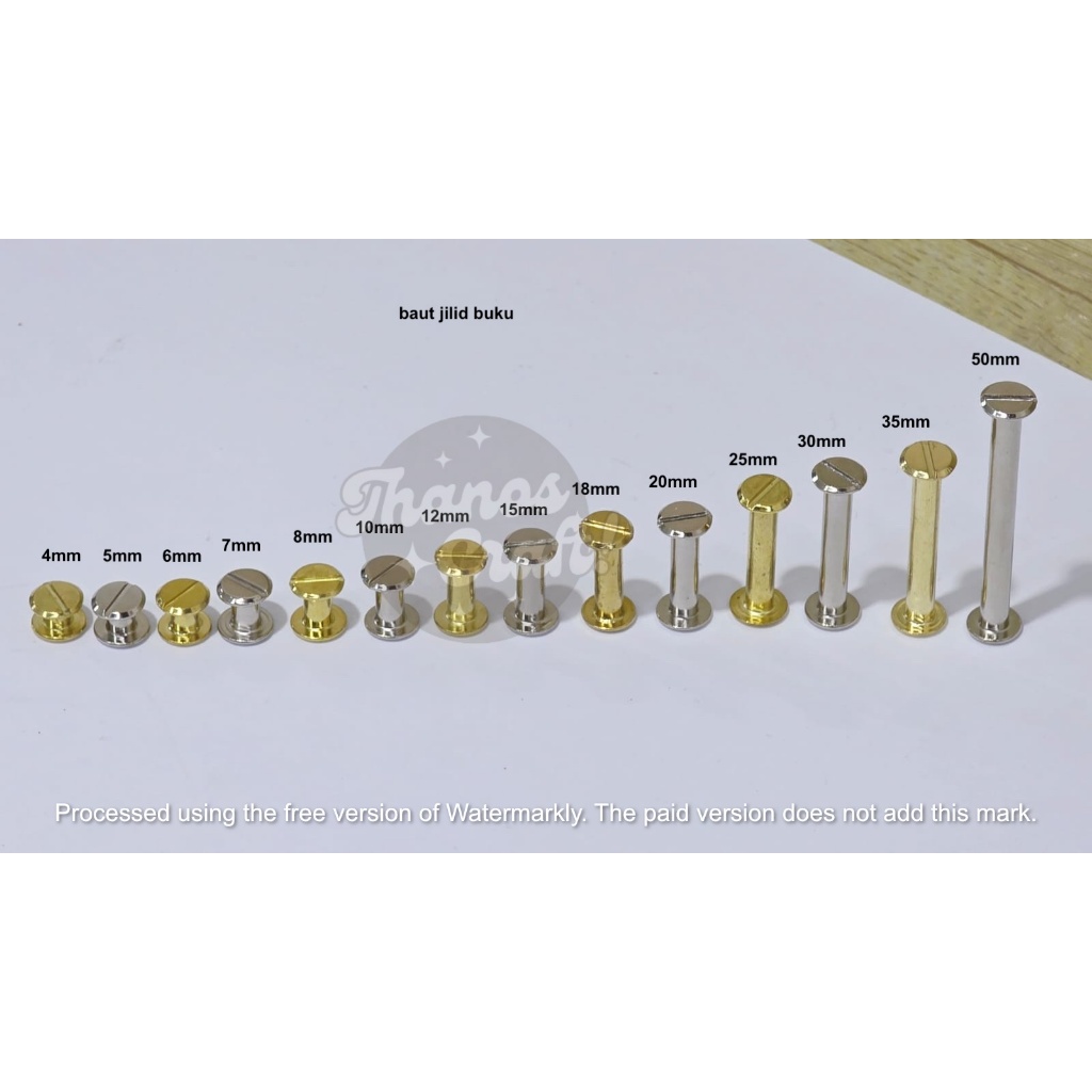 

BAUT JILID BUKU UK 4MM SD 50 MM / PCS