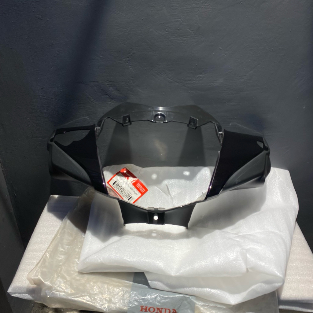 COVER BATOK DEPAN HONDA SUPRA X125 BATMAN VIOLET ORIGINAL AHM 53205 KVL N00POV