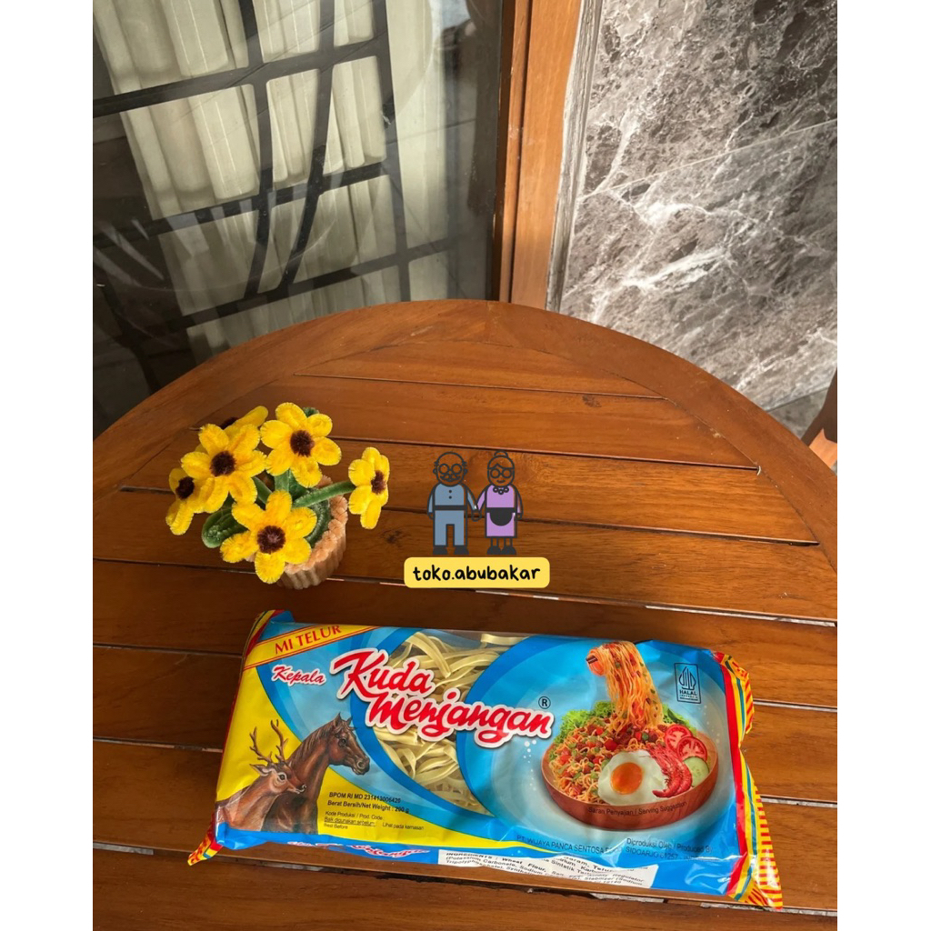 mie telur kuda menjangan