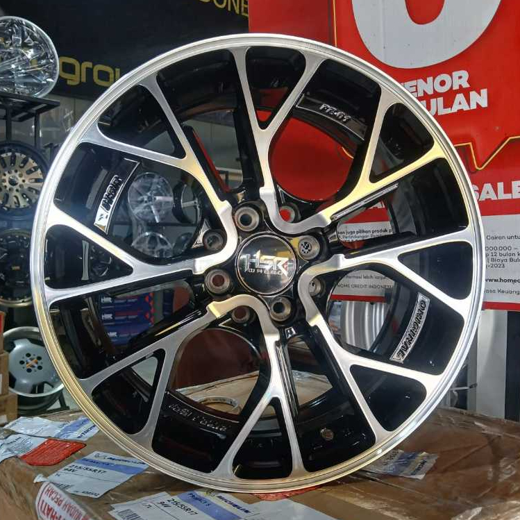 Velg Mobil R16 Two Tone Untuk Jazz Yaris Mazda2 || Velg Mobil FE01 HSR 16 Inch Murah
