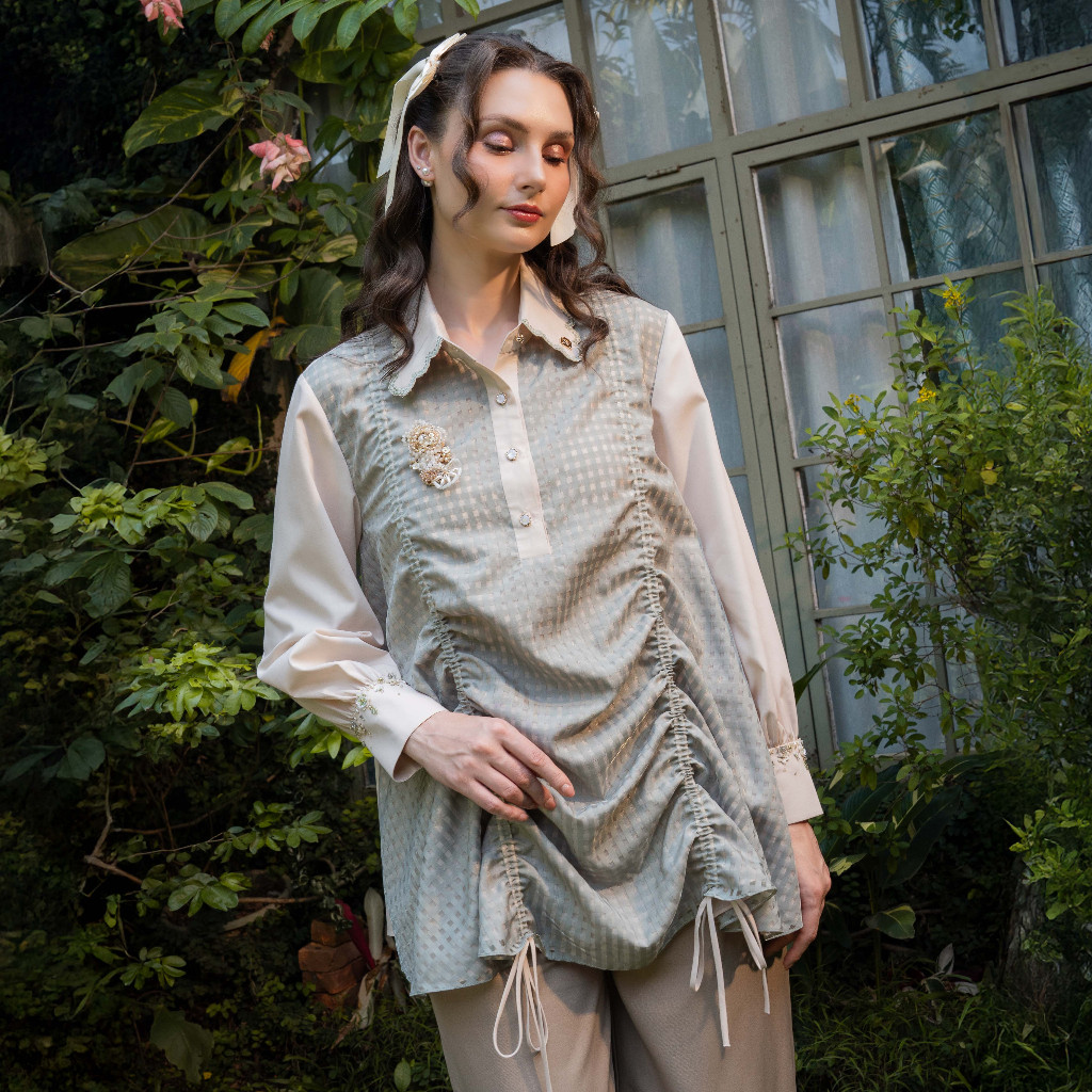 Vaia Atelier - Atasan Blouse Wanita Jovelle