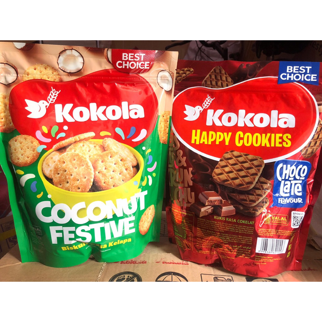 

[BACA DESKRIPSI] KOKOLA HAPPY COOKIES 280gr