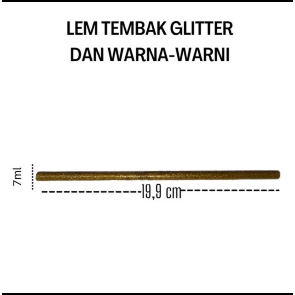 

Isi Lem Tembak Kecil Warna - Compatible for Joyko GG-850 GG-852 warna bervariasi - Glitter Merah