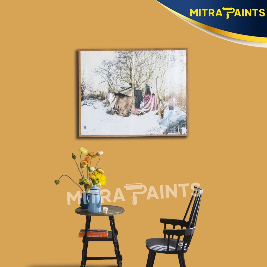 CAT TEMBOK JOTUN INTERIOR EKSTERIOR WARNA YELLOW RIVER 1158 / KUNING EMAS GOLD