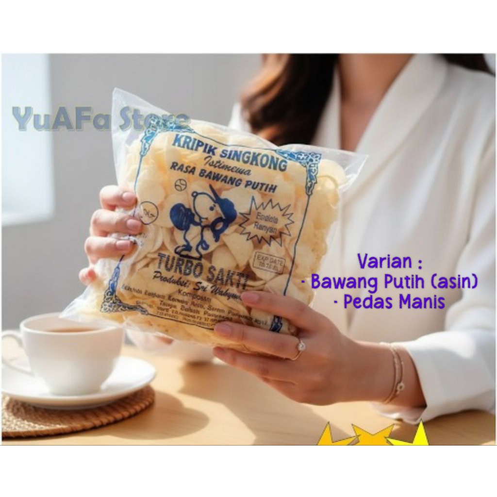 

Camilan Keripik Singkong Madura / Kripik singkong Turbo Sakti