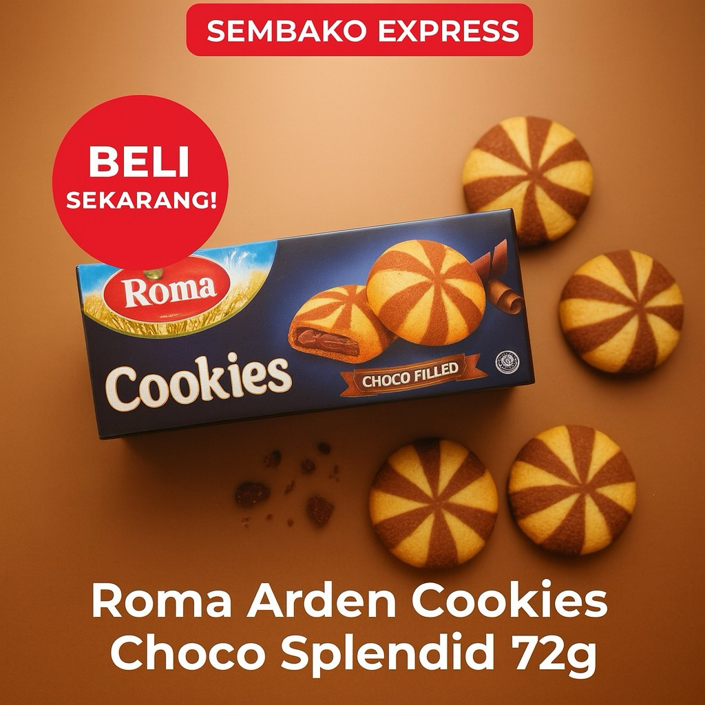 

Roma Arden Cookies Choco Splendid 72g