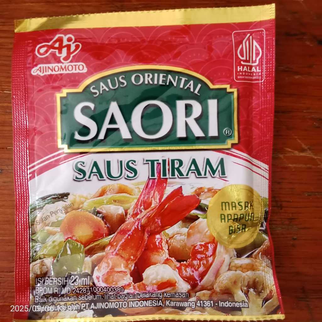 

saori saos tiram 23ml