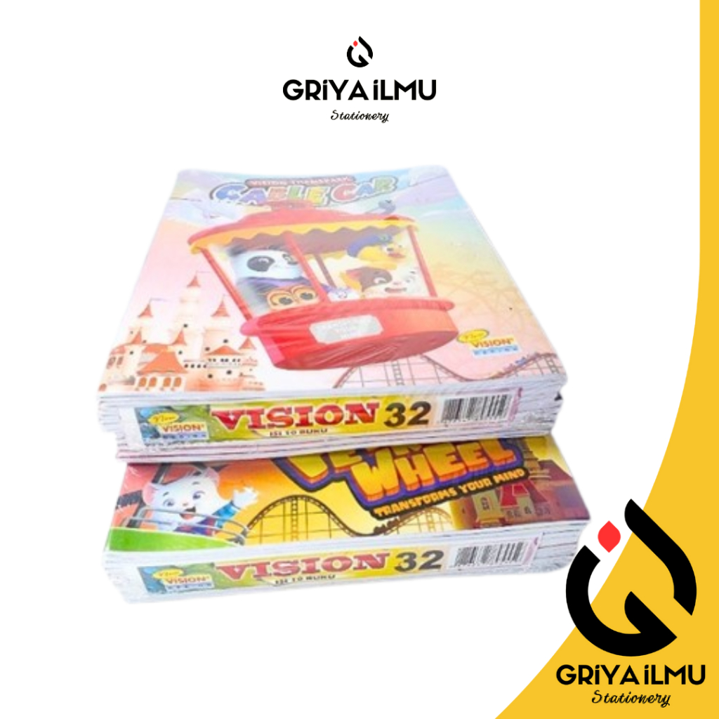 

Buku Tulis VISION 32 Lembar (0014000)