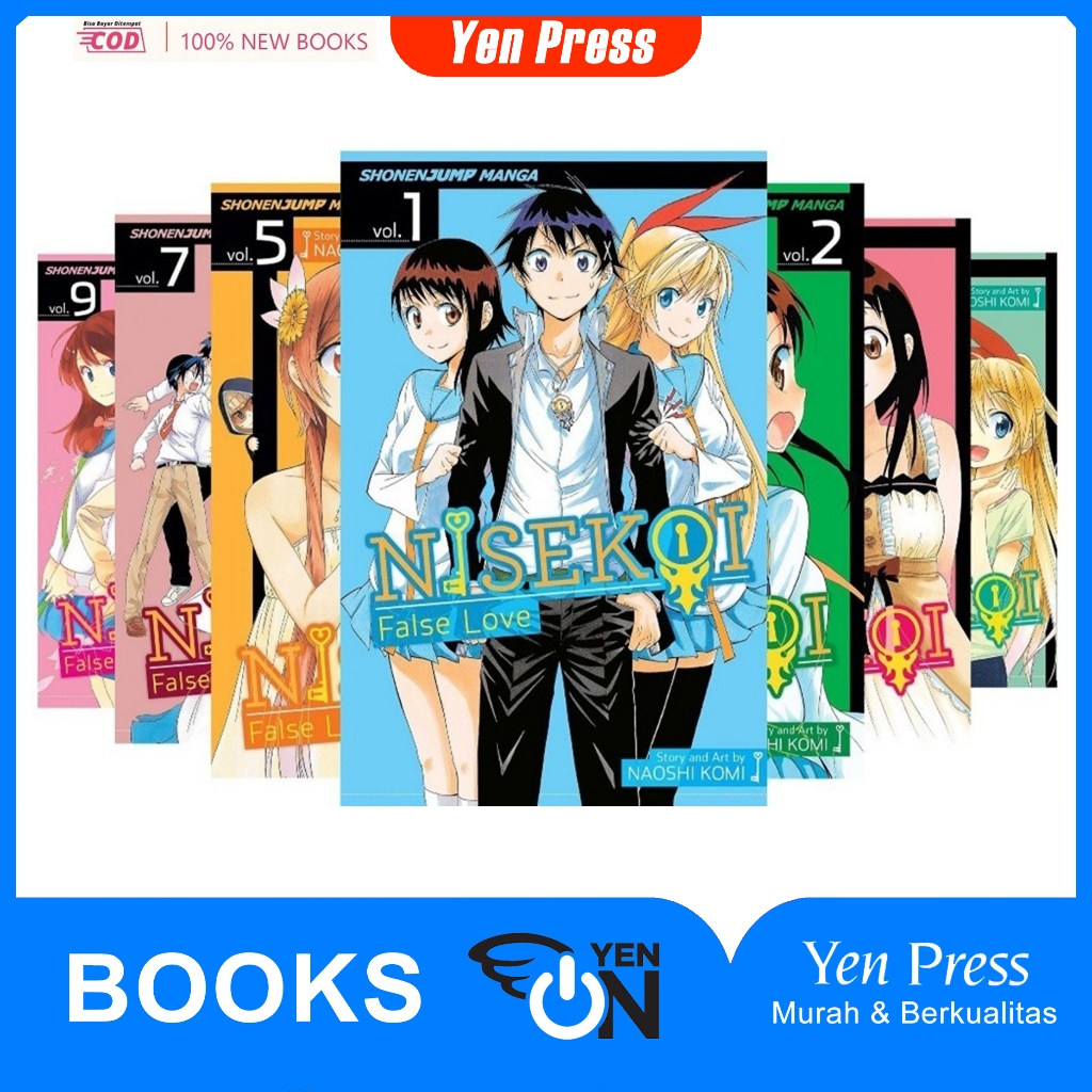 Manga Nisekoi: False Love (25 book series)